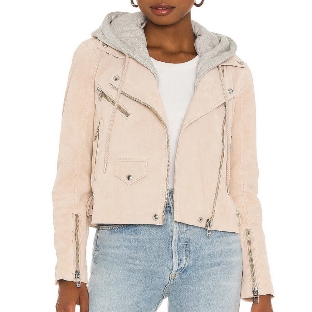 BlancNYC motorcycle jacket